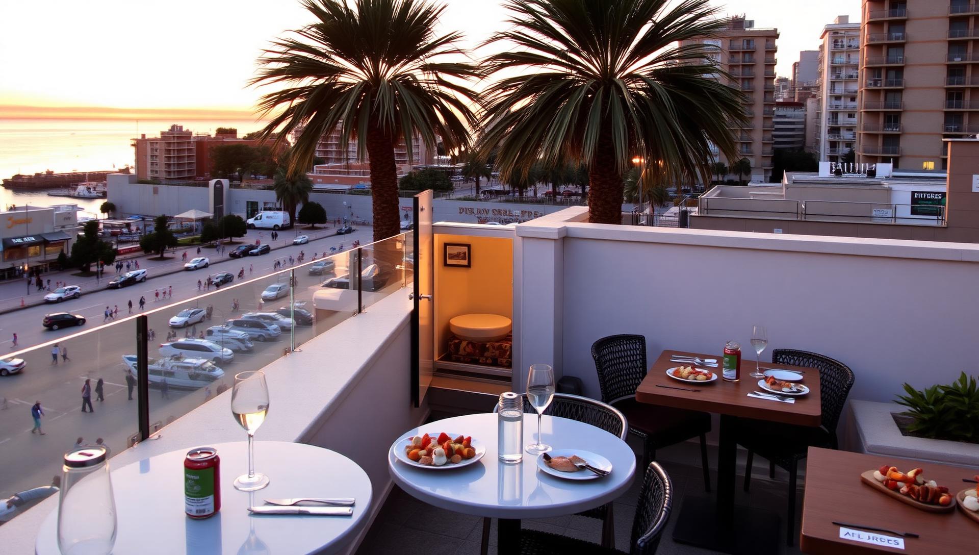 Sydney beachfront slot café with lounge