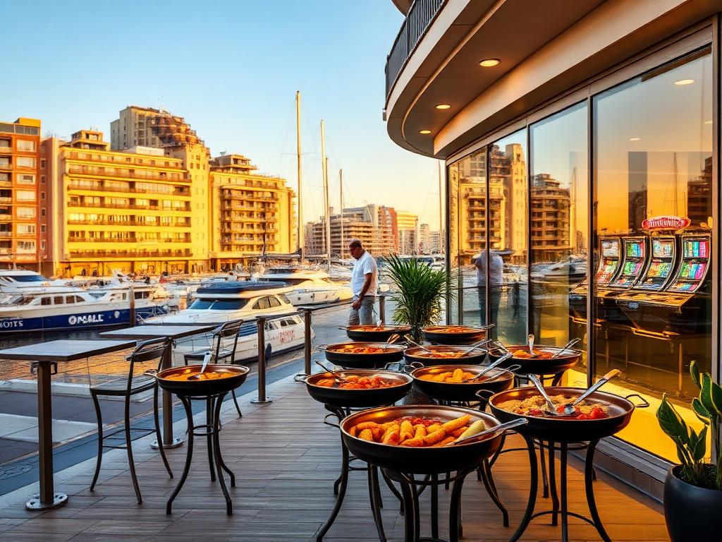 Brisbane riverside slot café